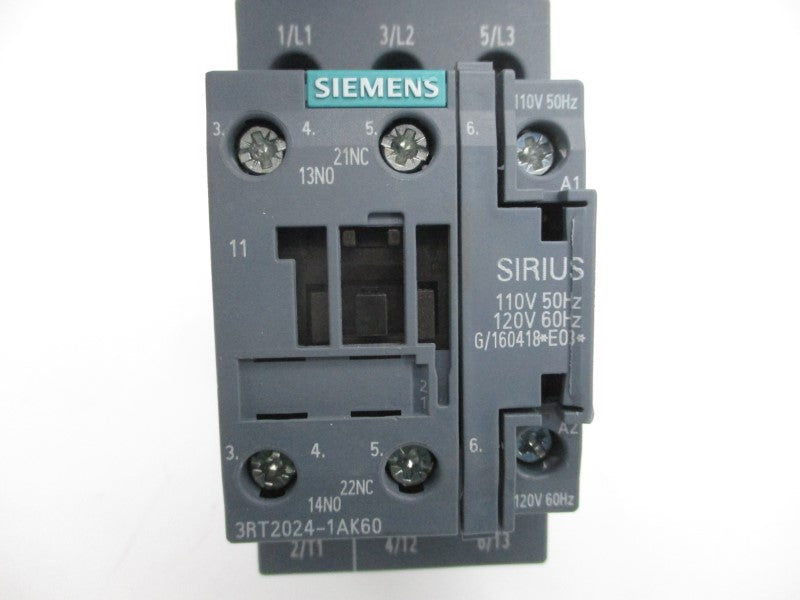 SIEMENS 3RA21201FA240AK6 110/120VAC 3.5-5A NSNP