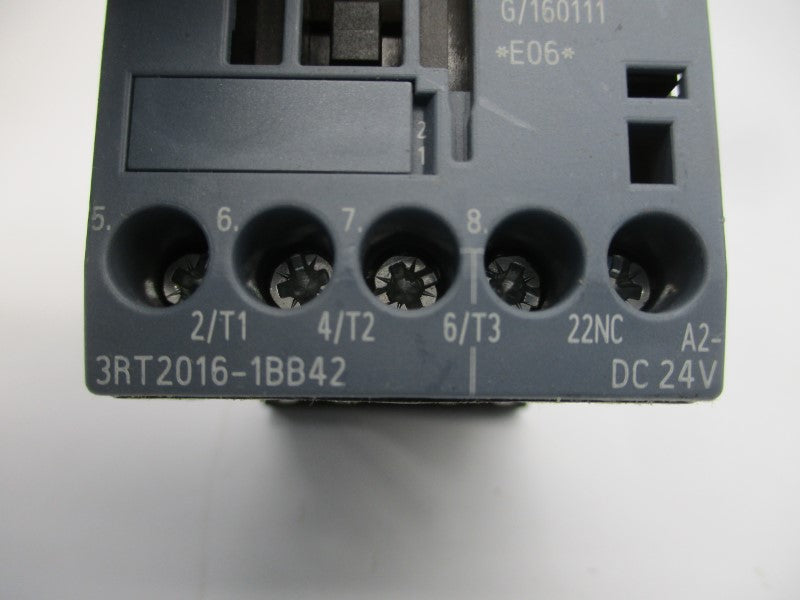 SIEMENS 3RT2016-1BB42 24VDC 20A NSNP