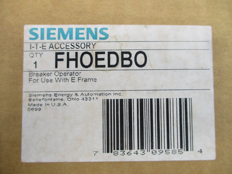 SIEMENS FHOEDBO NSMP
