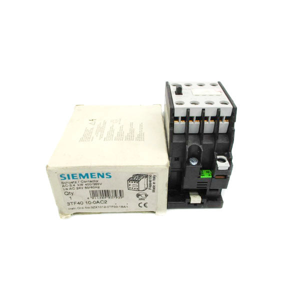 SIEMENS 3TF4010-0AC2 24VAC 20A NSMP