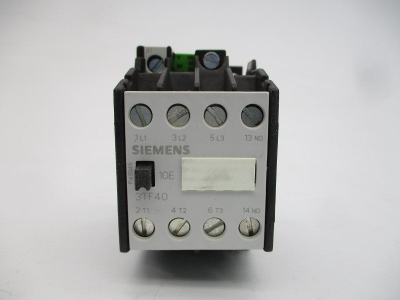 SIEMENS 3TF4010-0AC2 24VAC 20A NSMP