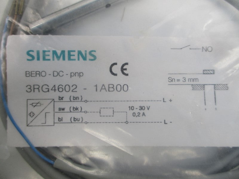 SIEMENS 3RG4602-1AB00 10-30V 0.2A NSMP