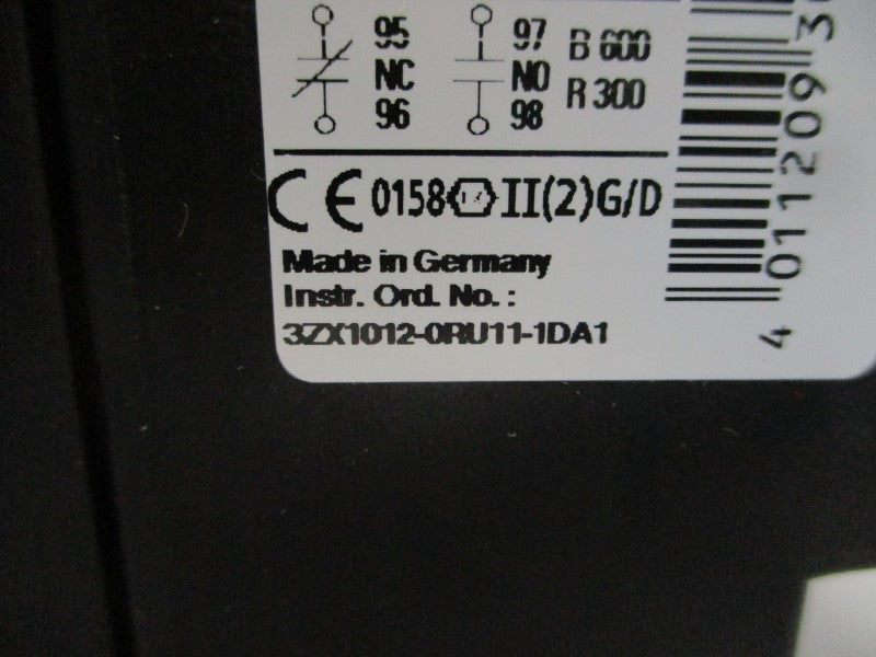 SIEMENS 3ZX1012-0RU11-1DA1 600VAC 45-63A NSNP