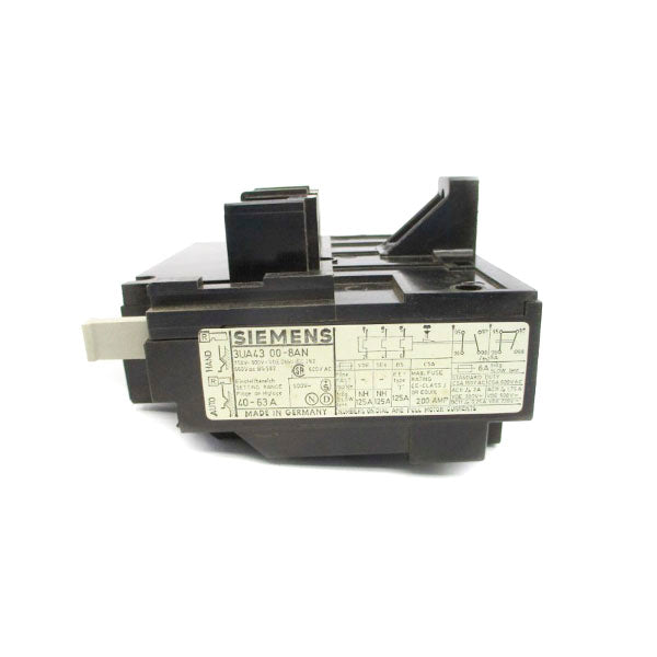 SIEMENS 3UA4300-8AN 660VAC 40-63A NSNP