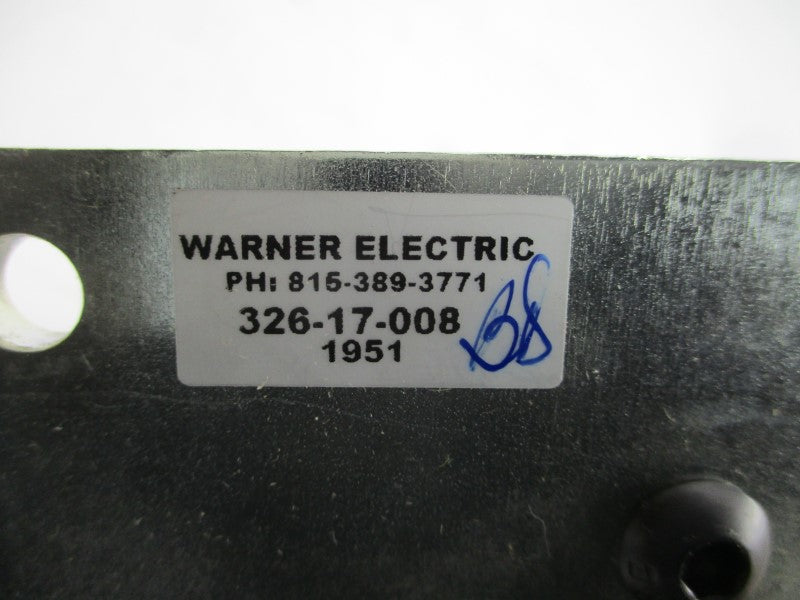 WARNER ELECTRIC 326-17-008 CB6 SUPER-CW-24VDC-AO/AB-3/4 24VDC NSMP