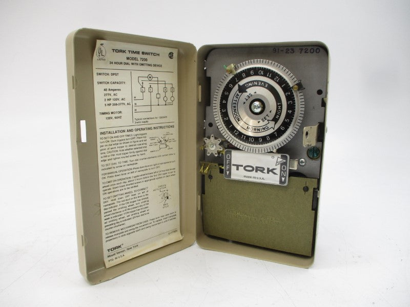 TORK 7200 277VAC 40A NSMP