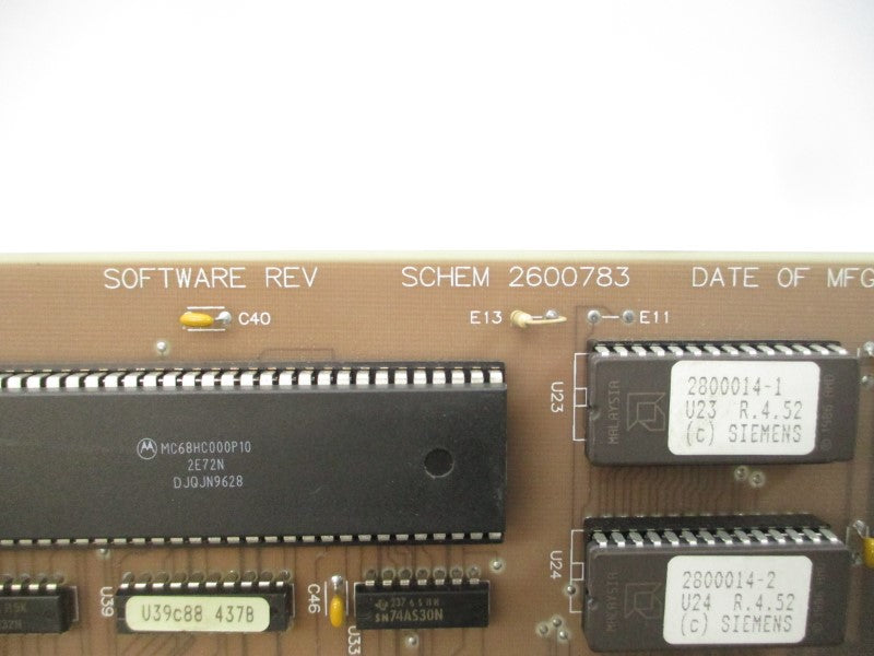 SIEMENS 560-2126-B 2600785-000 NSNP