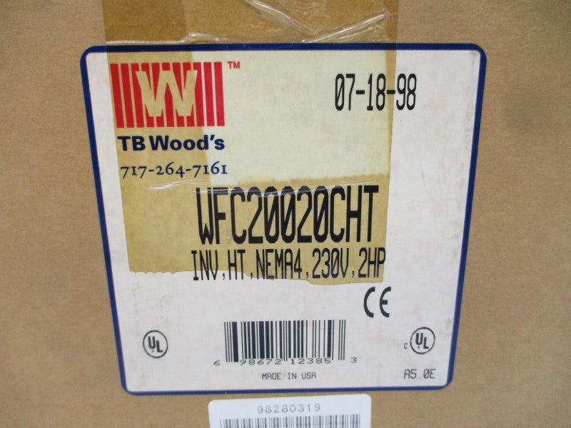 TB WOODS WFC2002-0CHT 200-230V 14.4A NSMP