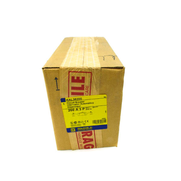 SQUARE D KAL36200 SER. 2 600V 200A NSFS