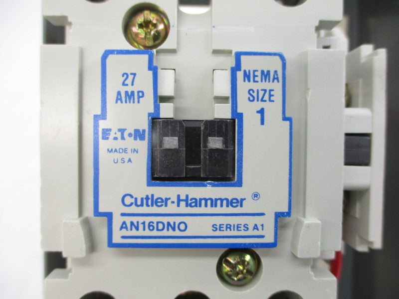 CUTLER HAMMER AN16DG0A SER. A1 110/120V 27A NSMP