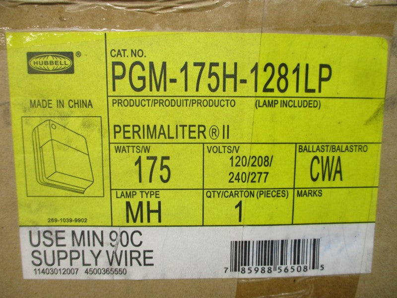 HUBBELL PGM-175H-1281LP 277V 1.80A NSMP