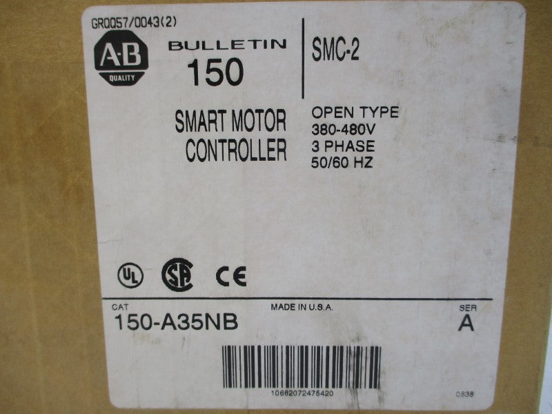 ALLEN BRADLEY 150-A35NB SER. A 480V 35A (BR/WH) NSMP