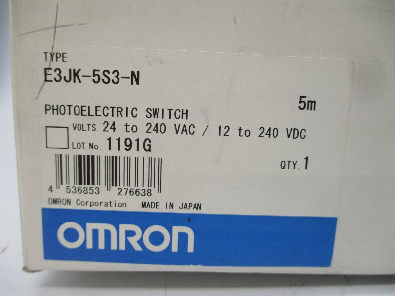 OMRON E3JK-5S3-N 24-240VAC NSMP