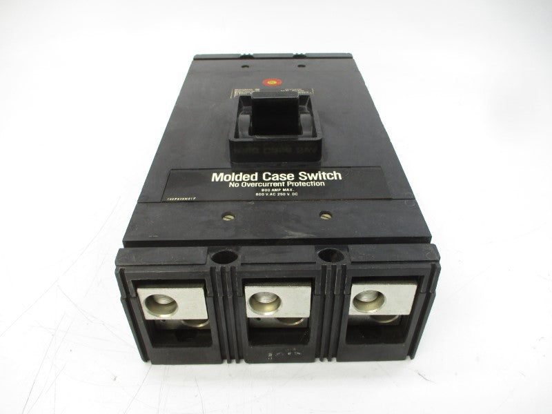 WESTINGHOUSE MC3800NW 2612D47G04 600VAC 800A NSNP