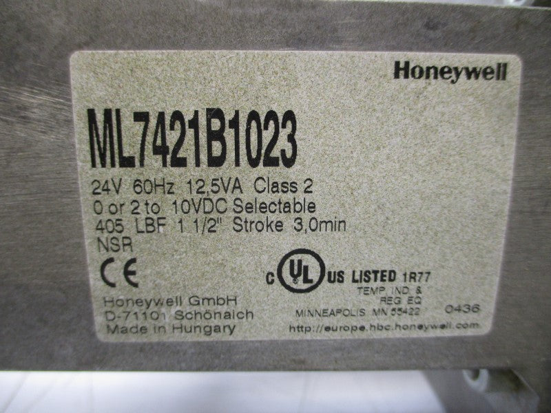 HONEYWELL ML7421B1023 24V UNMP