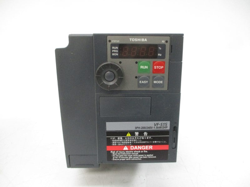 TOSHIBA VFS15-2015PM-W1 200/240V 11.1/8.0A NSMP