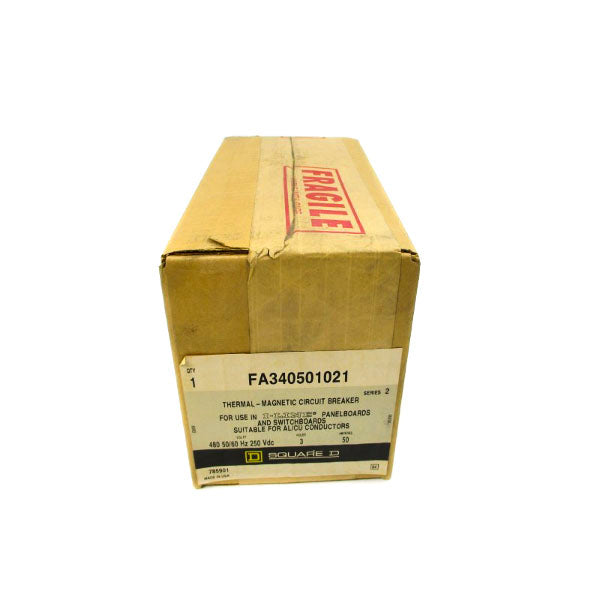 SQUARE D FA340501021 SER. 2 480V 50A NSFS
