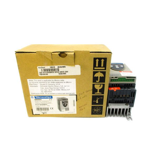 TELEMECANIQUE ATV11HU09M2U 200/240VAC 2.4/6.0A NSMP