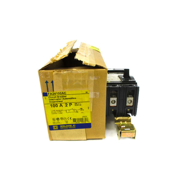 SQUARE D FA24100AC SER. 2 480V 100A NSMP