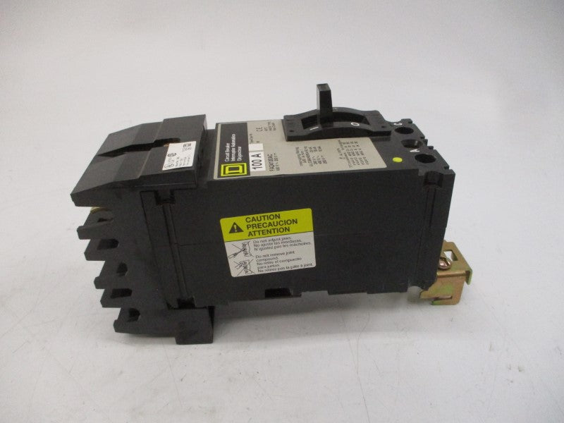 SQUARE D FA24100AC SER. 2 480V 100A NSMP