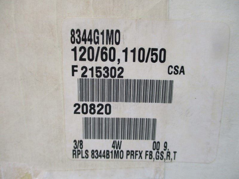 ASCO 8344G1M0 110/120V 3/8" NSFS