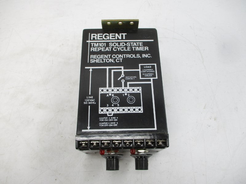 REGENT CONTROLS TM101D10/10S-120 120VAC 2-10A 10S NSMP