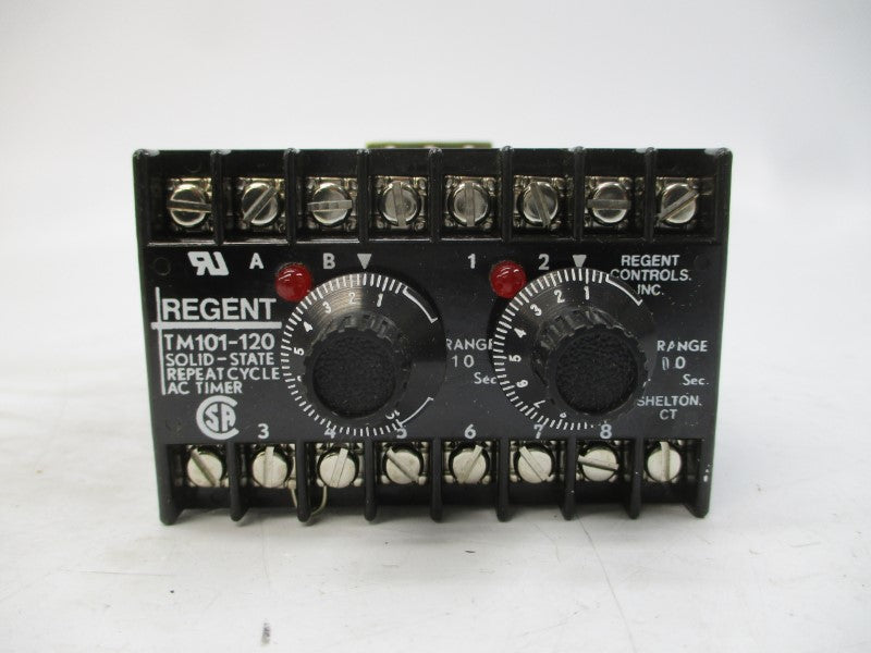 REGENT CONTROLS TM101D10/10S-120 120VAC 2-10A 10S NSMP