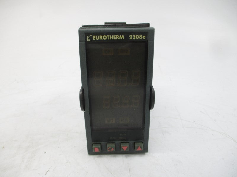 EUROTHERM CONTROLS 2208E/CC/VH/XX/XX/XX/XX/2XX/ENG/XXXXX/XXXXXX/////XX/XX/XX/XX/XX 100-240VAC 2A NSMP