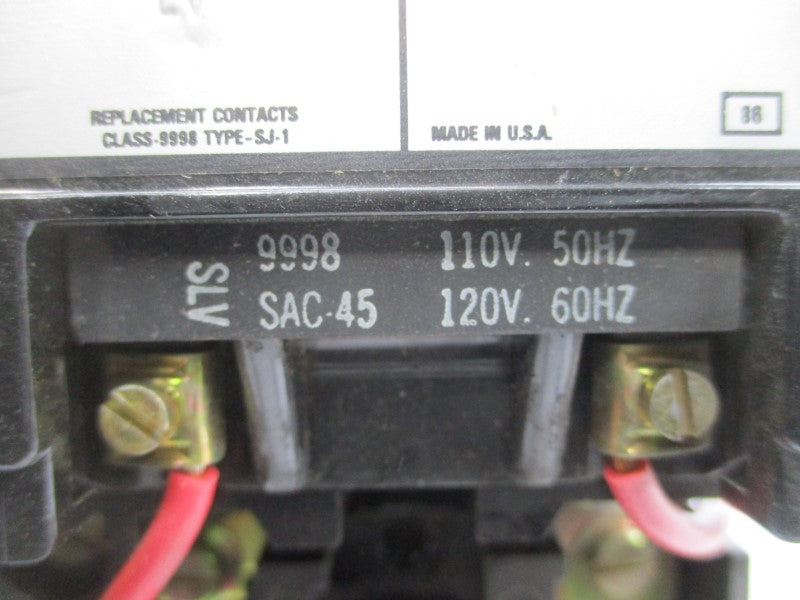 SQUARE D 8536SAO11V02 SER. B 110/120V NSMP