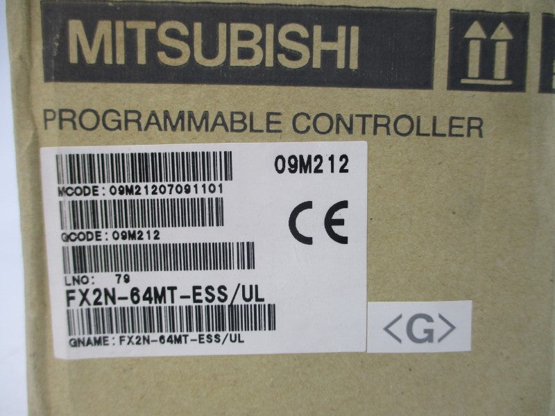 MITSUBISHI FX2N-64MT-ESS/UL 100-240VAC 0.3/0.5A (AS PICTURED) NSMP