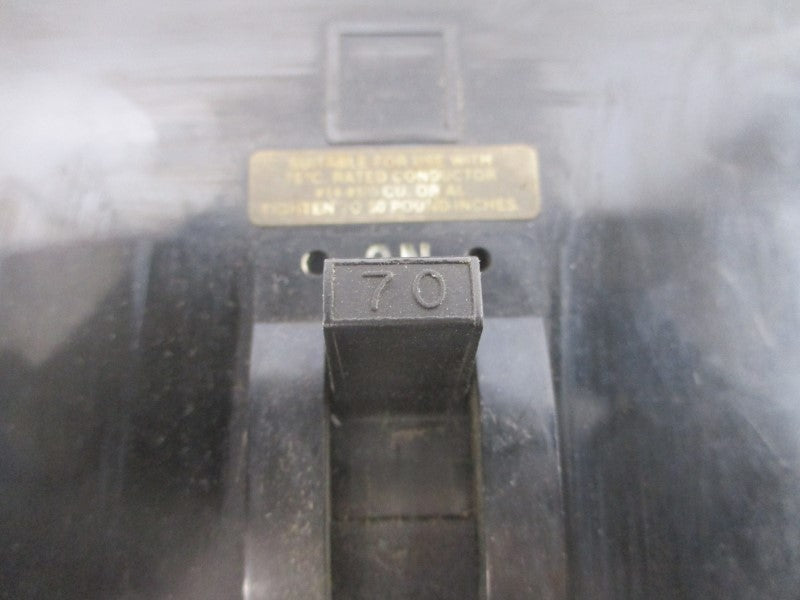 SQUARE D FA34070 480VAC 70A UNMP
