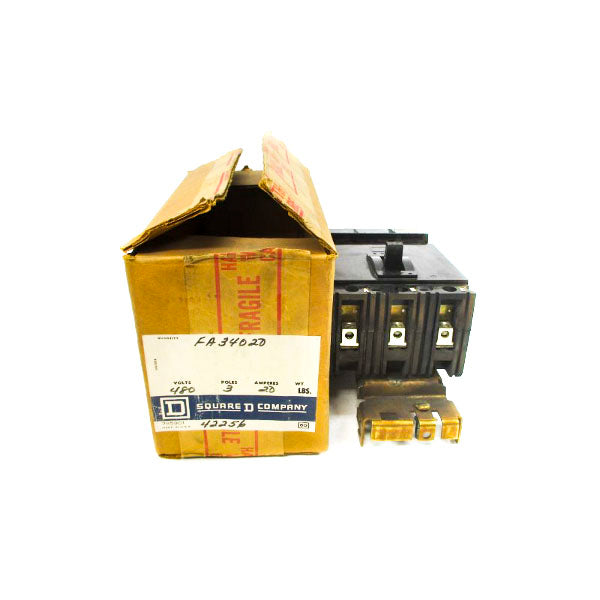 SQUARE D FA34020 480VAC 20A NSMP
