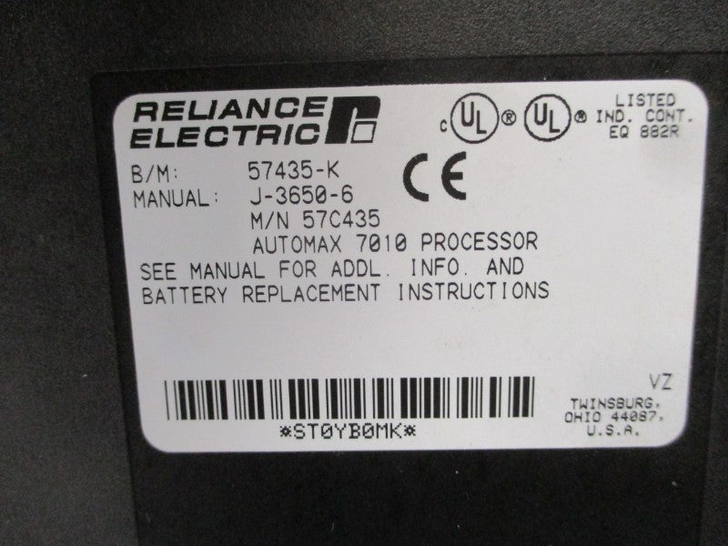 RELIANCE ELECTRIC 57435-K 57C435 UNMP