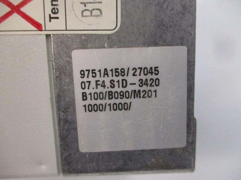 KEB 07.F4.S1D-3420 460-500VAC 2.0/2.6A NSNP