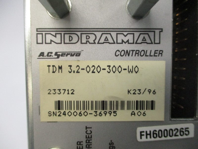 INDRAMAT TDM3.2-020-300-W0 233712 300VDC (AS PICTURED) UNMP