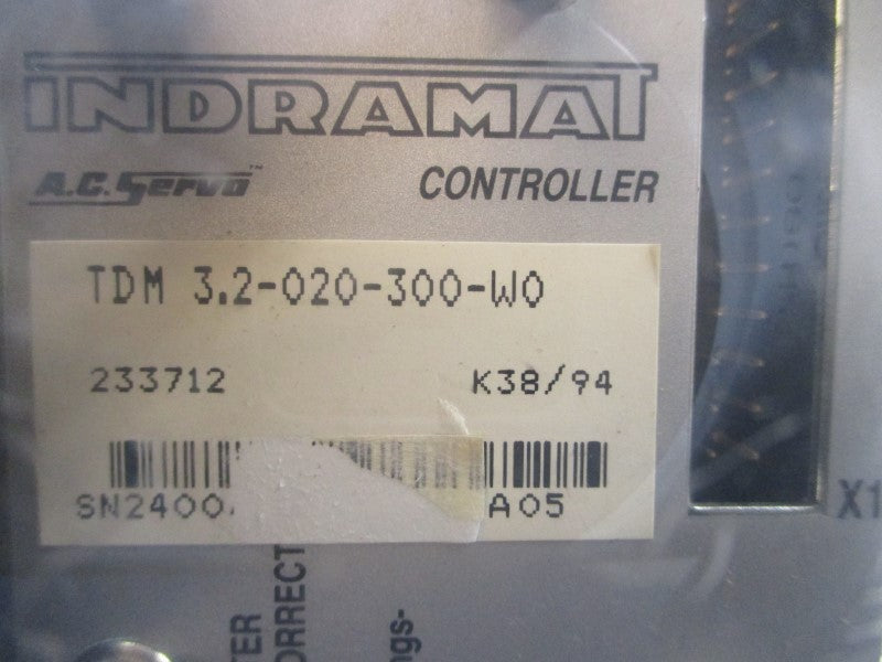 INDRAMAT TDM3.2-020-300-W0 233712 300VDC UNMP