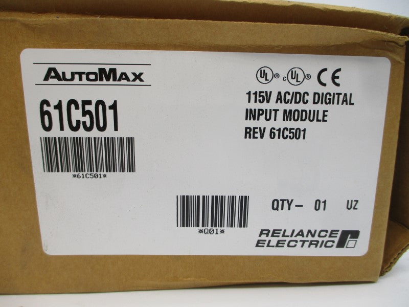 RELIANCE ELECTRIC 61C501 115VAC/DC NSMP