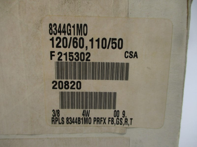 ASCO 8344G1M0 110/120V 3/8" NSFS