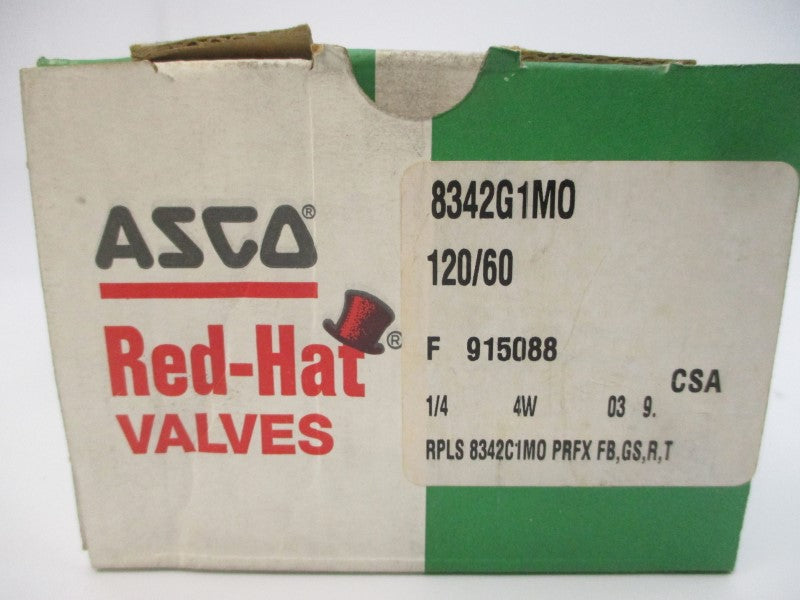 ASCO 8342G1M0 120V 100-125PSI 1/4" NSMP