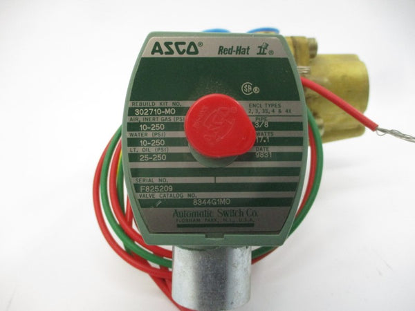 ASCO 8344G1M0 110/120V 10-250PSI 3/8" NSMP