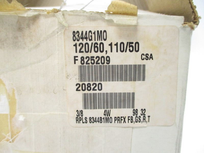 ASCO 8344G1M0 110/120V 10-250PSI 3/8" NSMP