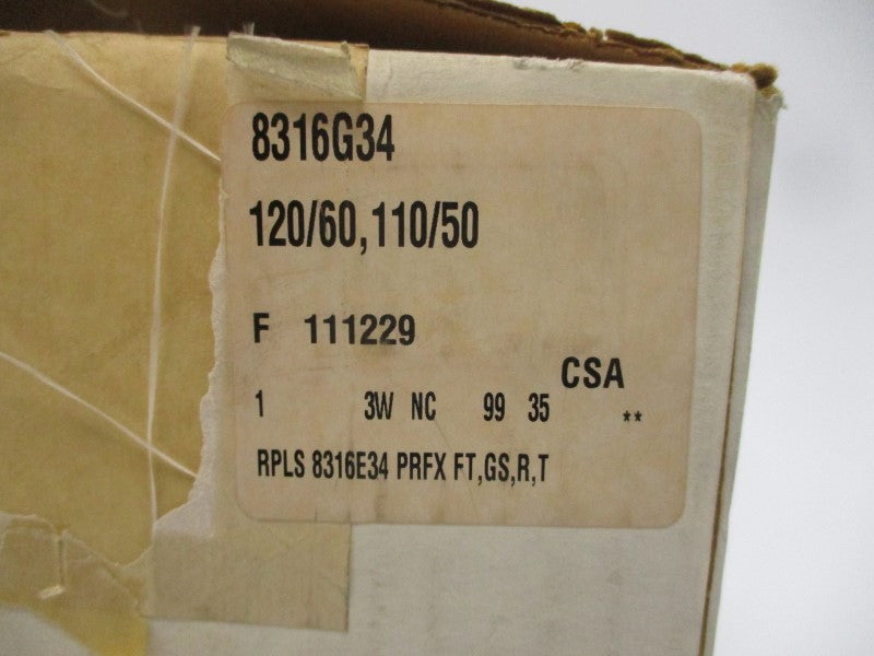 ASCO 8316G34 110/120V 10-150PSI 1" NSMP