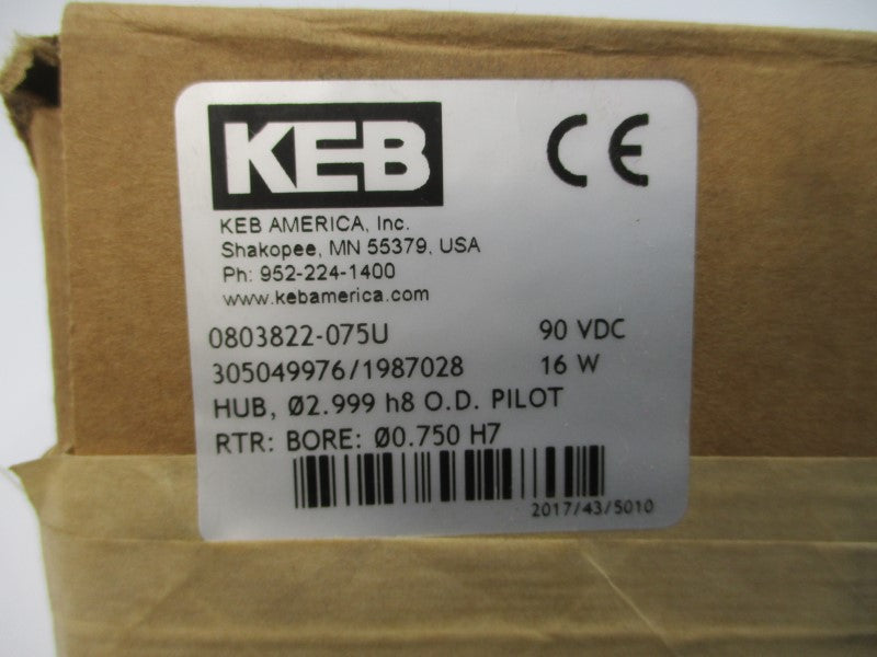 KEB 0803822-075U 305049976/1987028 90VDC NSFS