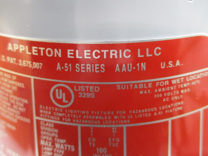 APPLETON AAU-1N A-51 300VAC NSMP
