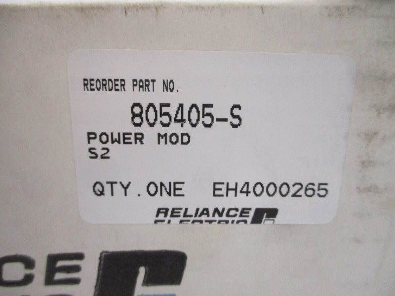 RELIANCE ELECTRIC 805405-S NSMP