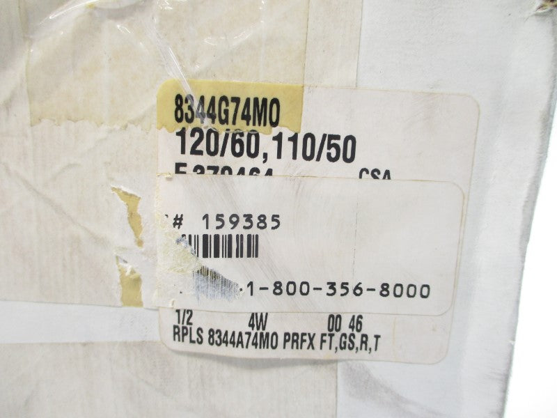 ASCO 8344G74M0 110/120V 10-150PSI 1/2" NSMP