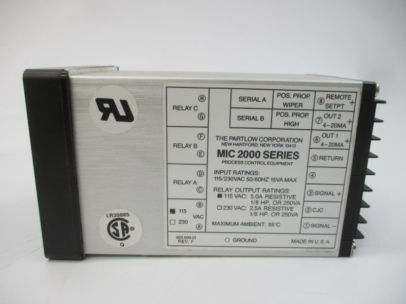 PARTLOW 2130001 115VAC 5.0A NSMP