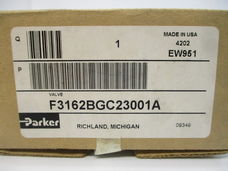 PARKER F3162BGC23001A 115/120V 145PSI NSMP