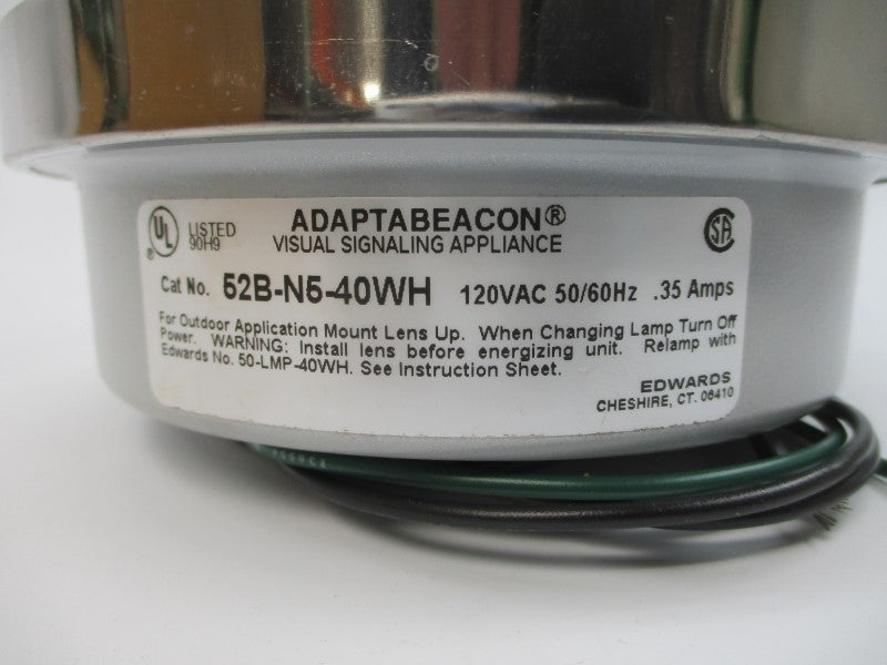 EDWARDS 52B-N5-40WH 120VAC .35A NSMP