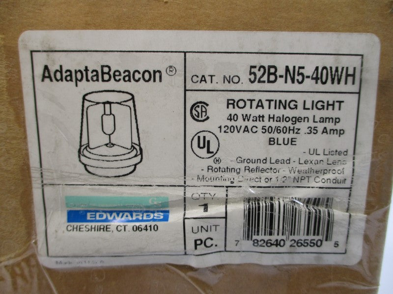EDWARDS 52B-N5-40WH 120VAC .35A NSMP